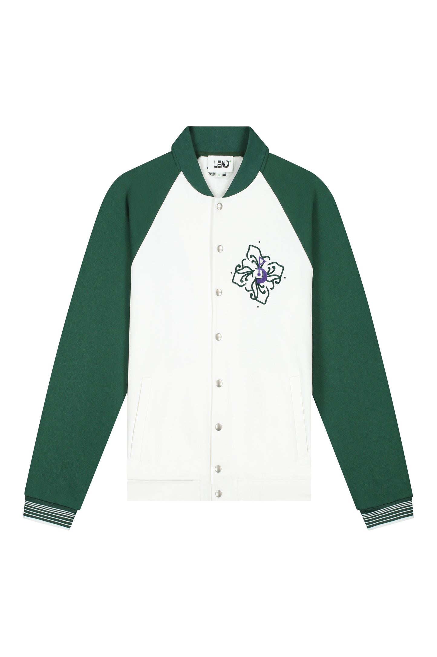 Flor de Fairway Color Block Bomber