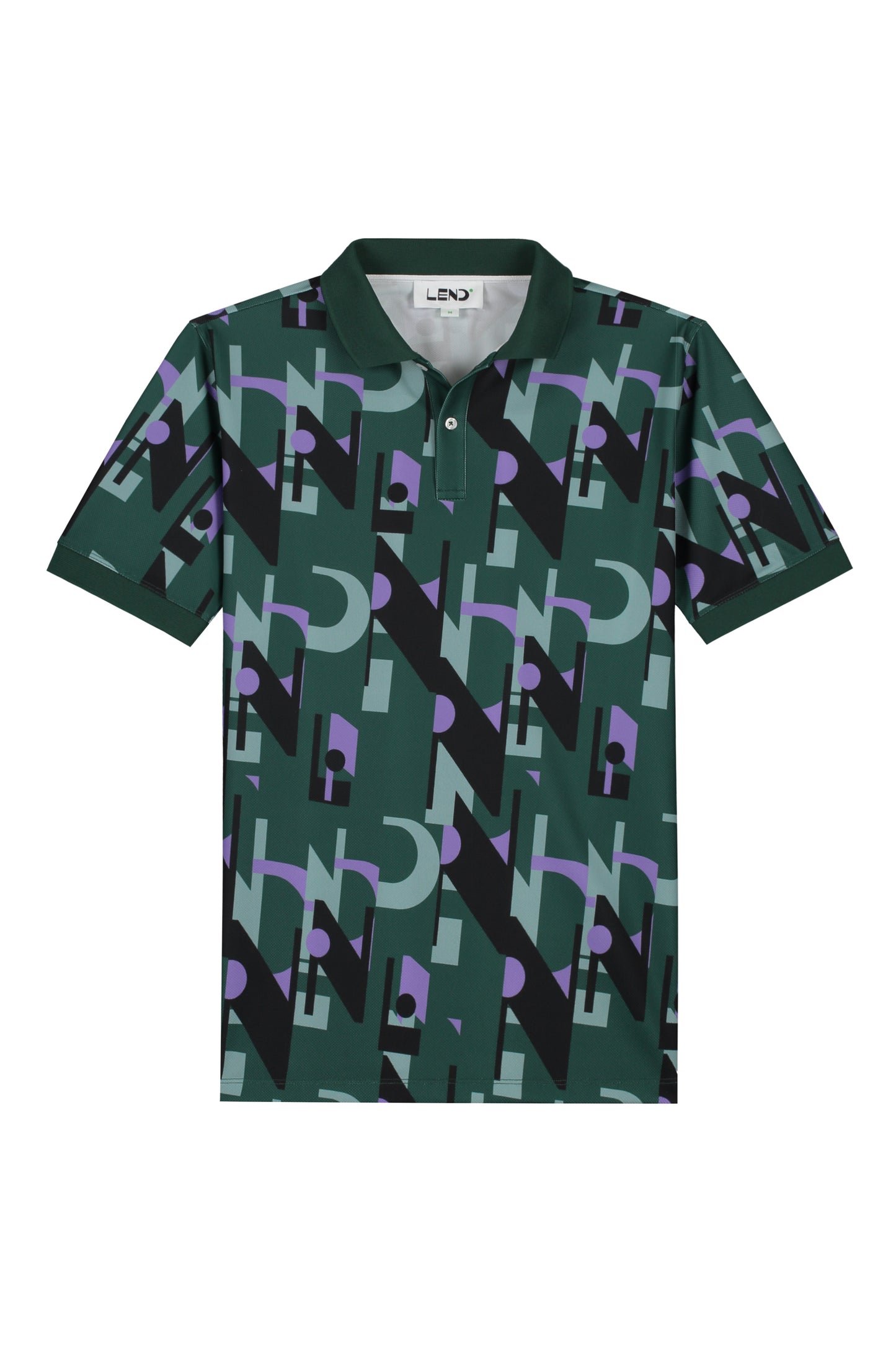 Long Drives Mens Tech Polo