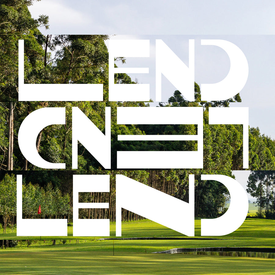 lend golf logo block