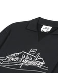 Not a member Collared Crewneck