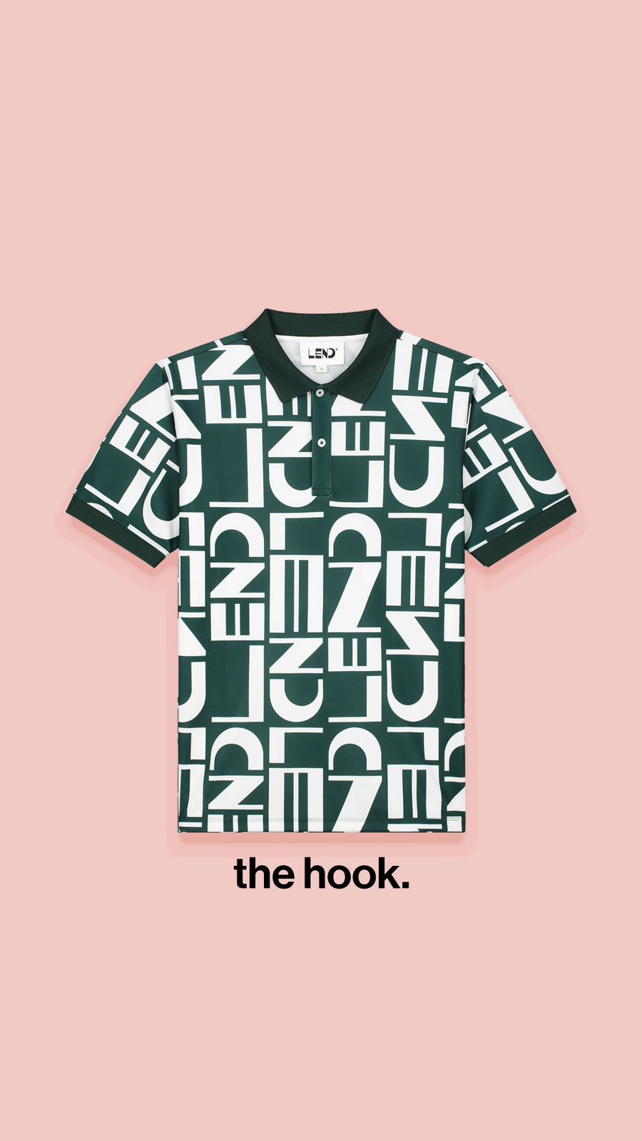 Hook polo shirt